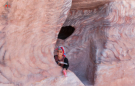 Bunter Fels in Petra